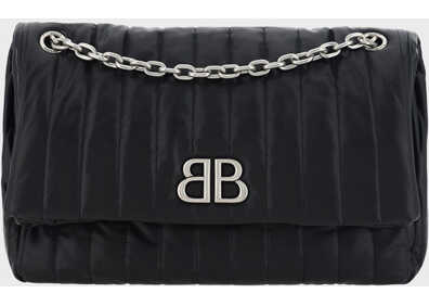 Balenciaga Monaco Shoulder Bag BLACK