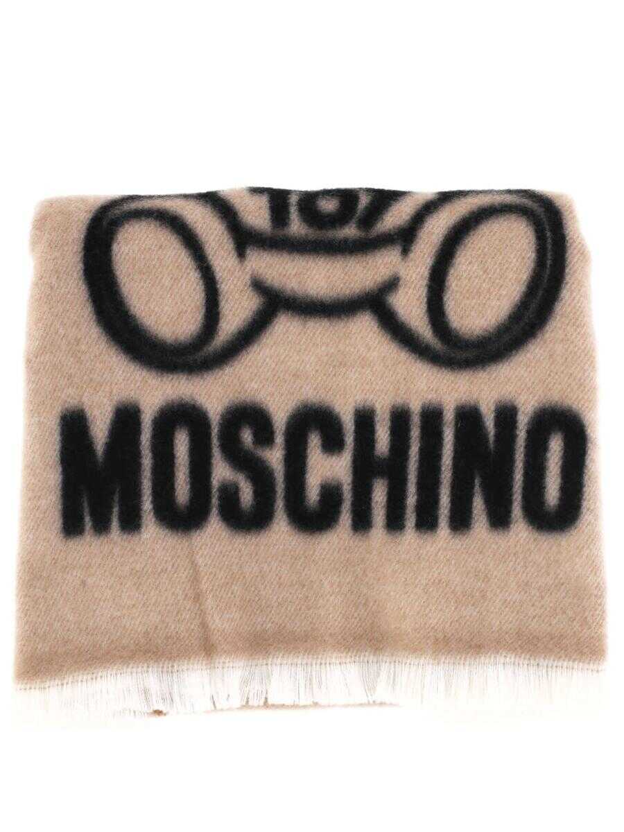 Moschino Moschino Scarfs LIGHT BROWN