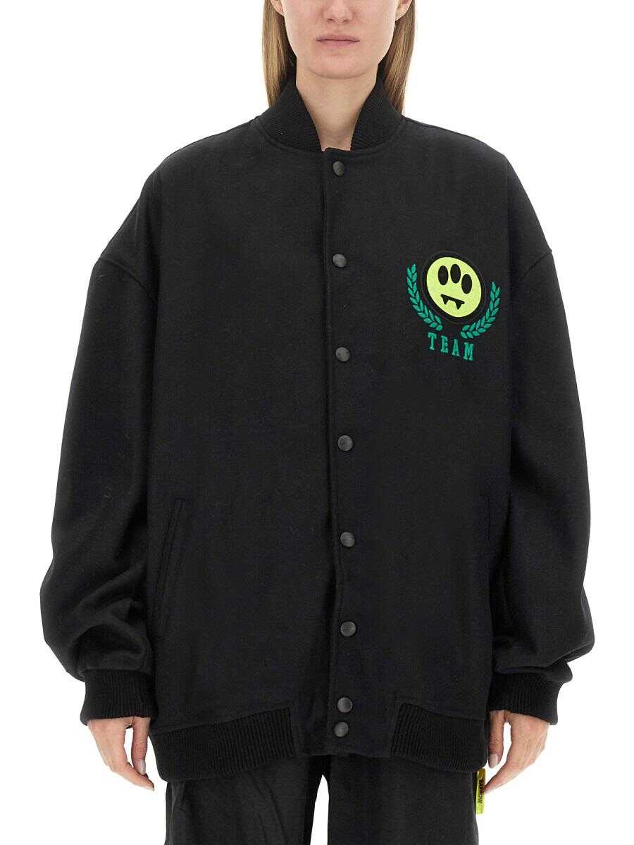 BARROW BARROW JACKET COLLAGE UNISEX BLACK