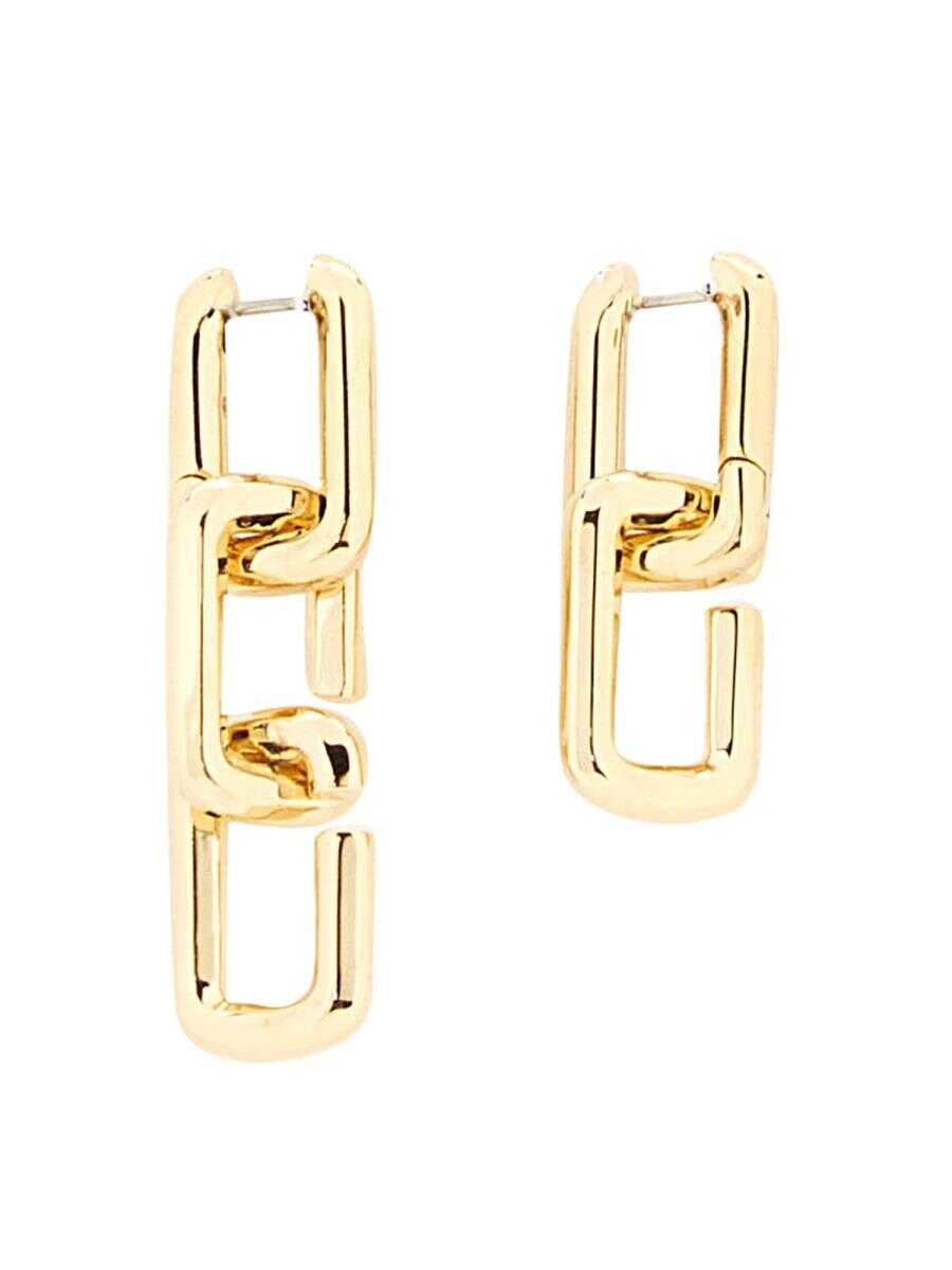 Marc Jacobs MARC JACOBS EARRINGS THE J MARC CHAIN