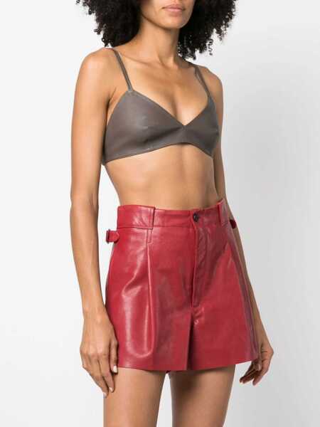 Sutiene THE MANNEI Leather Sierra Bra Brown Femei (BM 11975757) 3