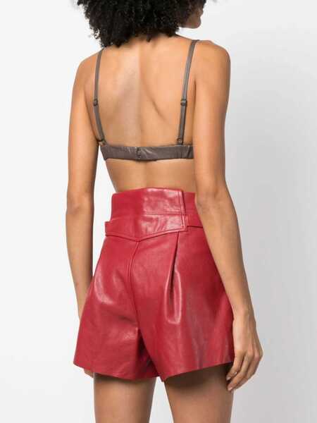 Sutiene THE MANNEI Leather Sierra Bra Brown Femei (BM 11975757) 4