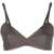 THE MANNEI Leather Sierra Bra Brown