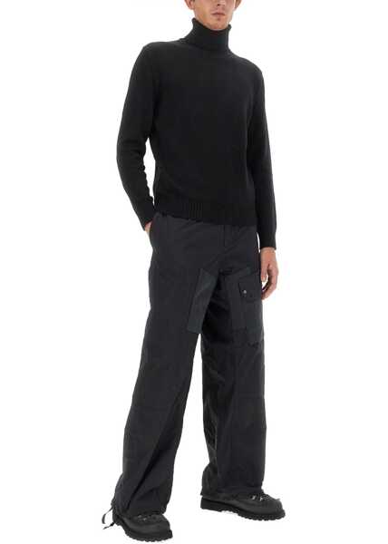 Pantaloni casual TEN C Cargo Pants BLACK Barbati (BM 11978766) 2