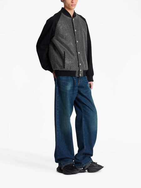 Bomber jacket Balmain Bomber Jacket With Logo MULTICOLOUR Barbati (BM 11979684) 3