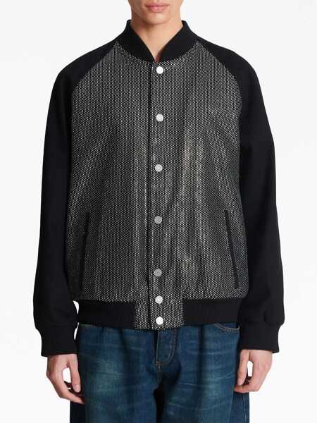 Bomber jacket Balmain Bomber Jacket With Logo MULTICOLOUR Barbati (BM 11979684) 5