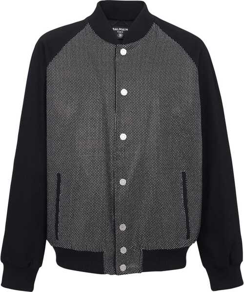 Bomber jacket Balmain Bomber Jacket With Logo MULTICOLOUR Barbati (BM 11979684) 1