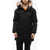 NOBIS Multipocketed Yves Down Jacket With Coyote Fur Black