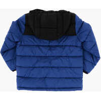 Jachete pentru Baieti - Jachete Diesel Red Tag Two-Tone Jlols Padded Jacket With Hood Blue Baieti (BM 11986212) - B-mall.ro