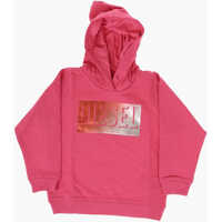 Bluze de trening Red Tag Brushed Cotton Selsc Hoodie With Printed Logo Baieti