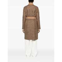 Imbracaminte Dama pagina 302 - Paltoane Max Mara Max Mara Evelin Reversible Camel And Wool Coat BROWN Femei (BM 11990562) - B-mall.ro