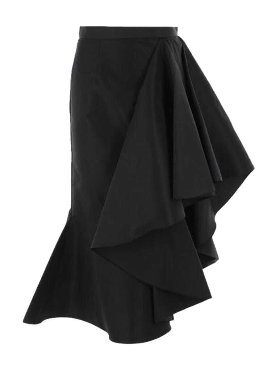 Alexander McQueen ALEXANDER MCQUEEN Midi skirts BLACK