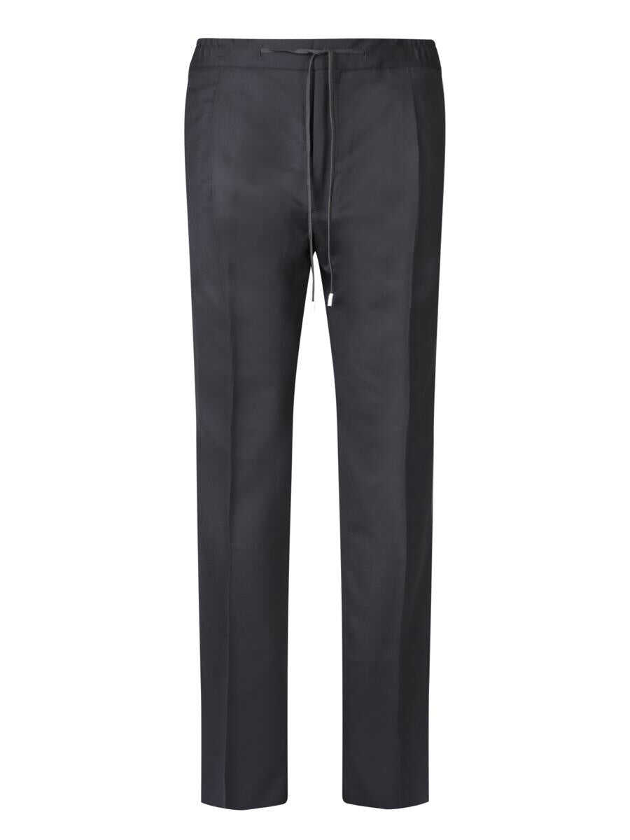 Lardini LARDINI TROUSERS BLACK