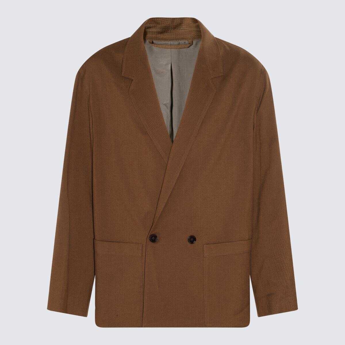 LEMAIRE LEMAIRE TOBACCO BLAZER TOBACCO b-mall.ro