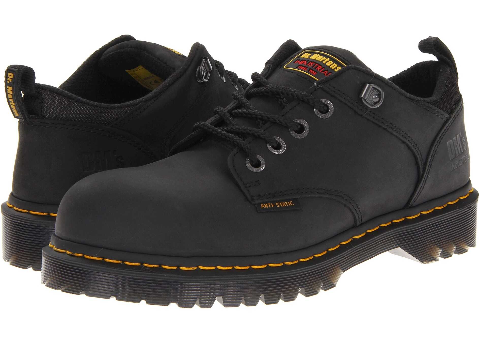 Pantof Dr. Martens Ashridge SD Black Industrial Greasy