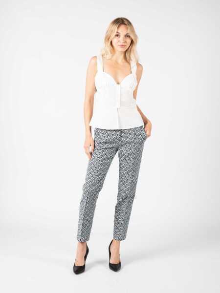 Pantaloni casual Pinko Bello 130 000004 Niebieski Barbati (BM 12016344) 2