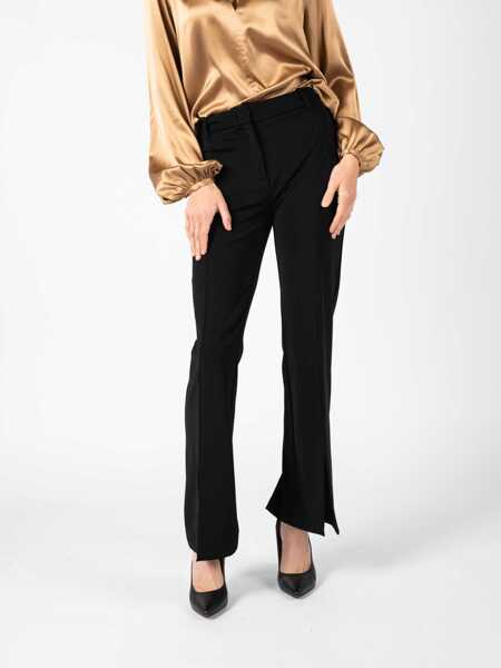 Pantaloni casual Pinko Palci 1G18L4 Czarny Barbati (BM 12016359) 3