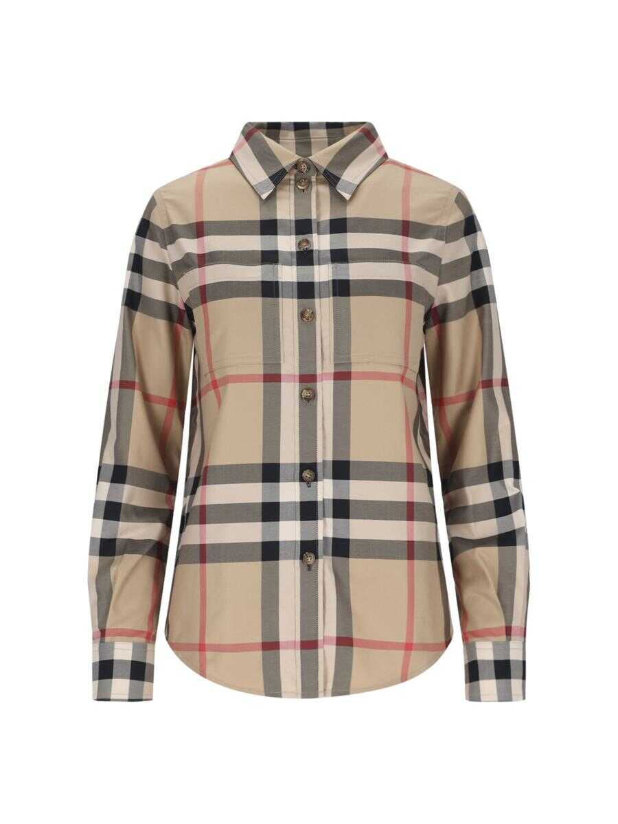 Burberry Burberry Shirts BEIGE