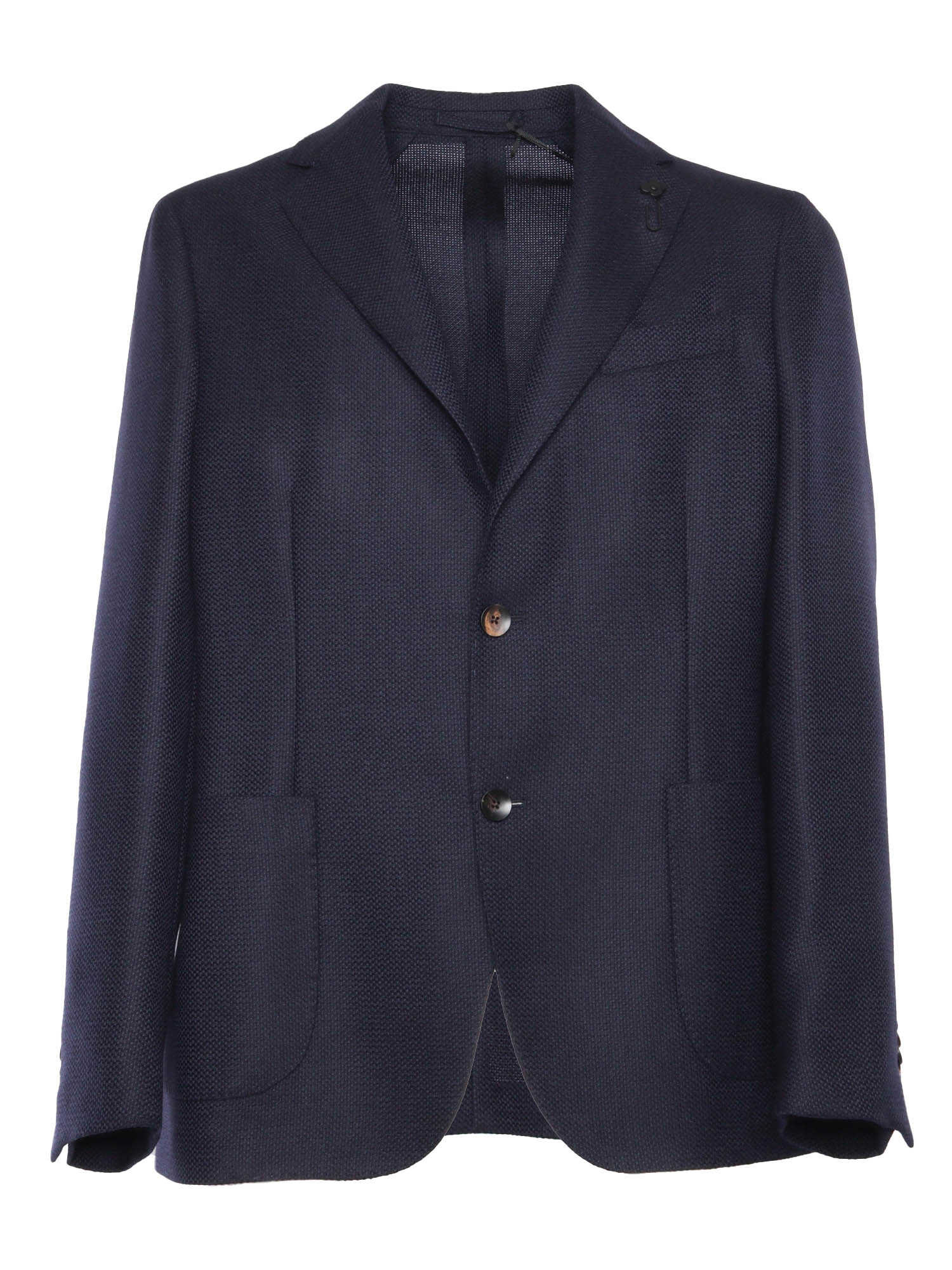 Lardini Single-breasted jacket Blue