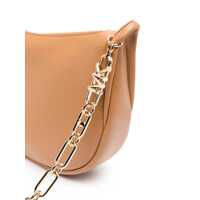 Genti de umar Michael Kors Dama - Genti de umar Michael Kors Kendall Beige Shoulder Bag With Metallic Logo In Leather Woman Beige Femei (BM 12026919) - B-mall.ro