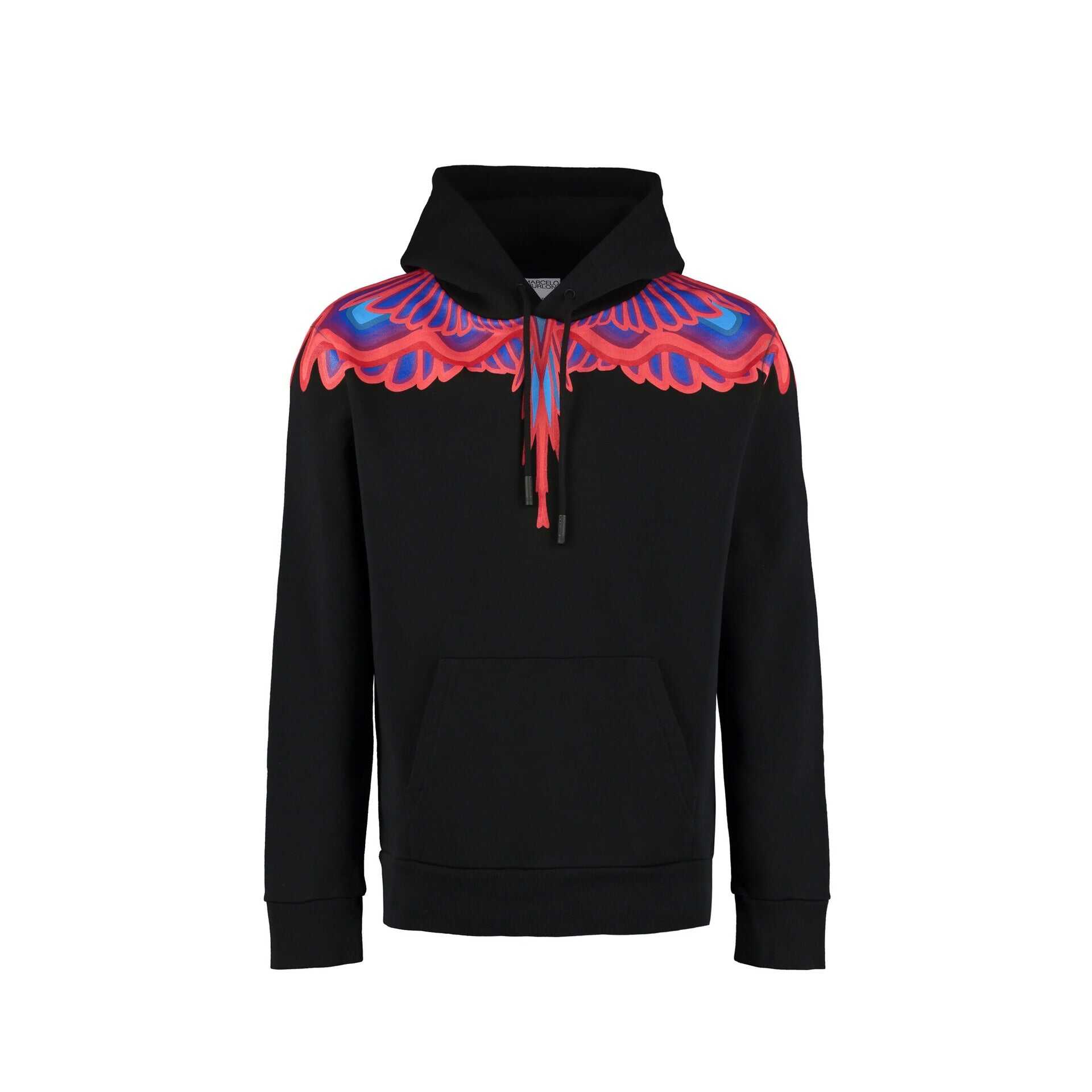 Marcelo Burlon Marcelo Burlon Curves Wings Sweatshirt Black