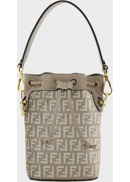 Fendi MINI MON TRESOR BAG TORTORA/OS