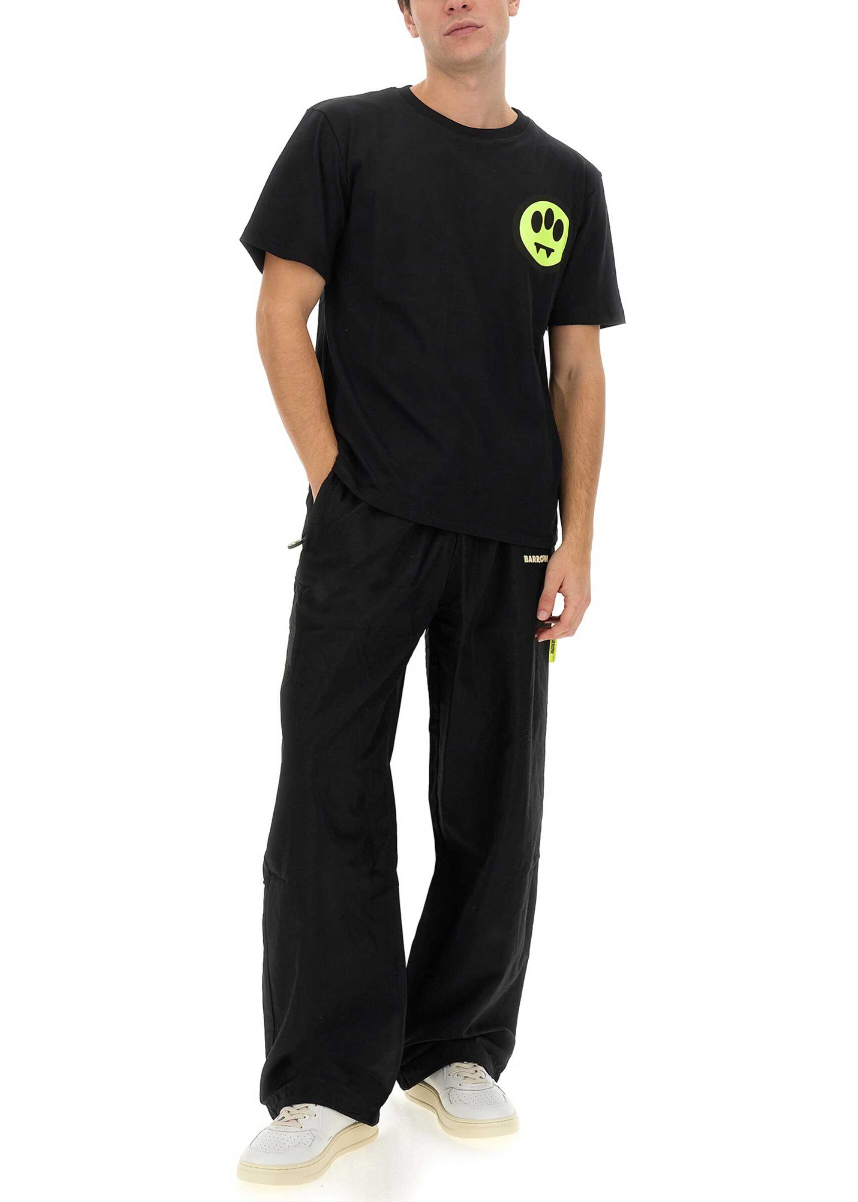 BARROW Jogging Pants With Logo BLACK