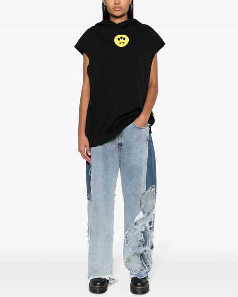 Bluze de trening BARROW Sweatshirt With Logo BLACK Femei (BM 12031452) 2