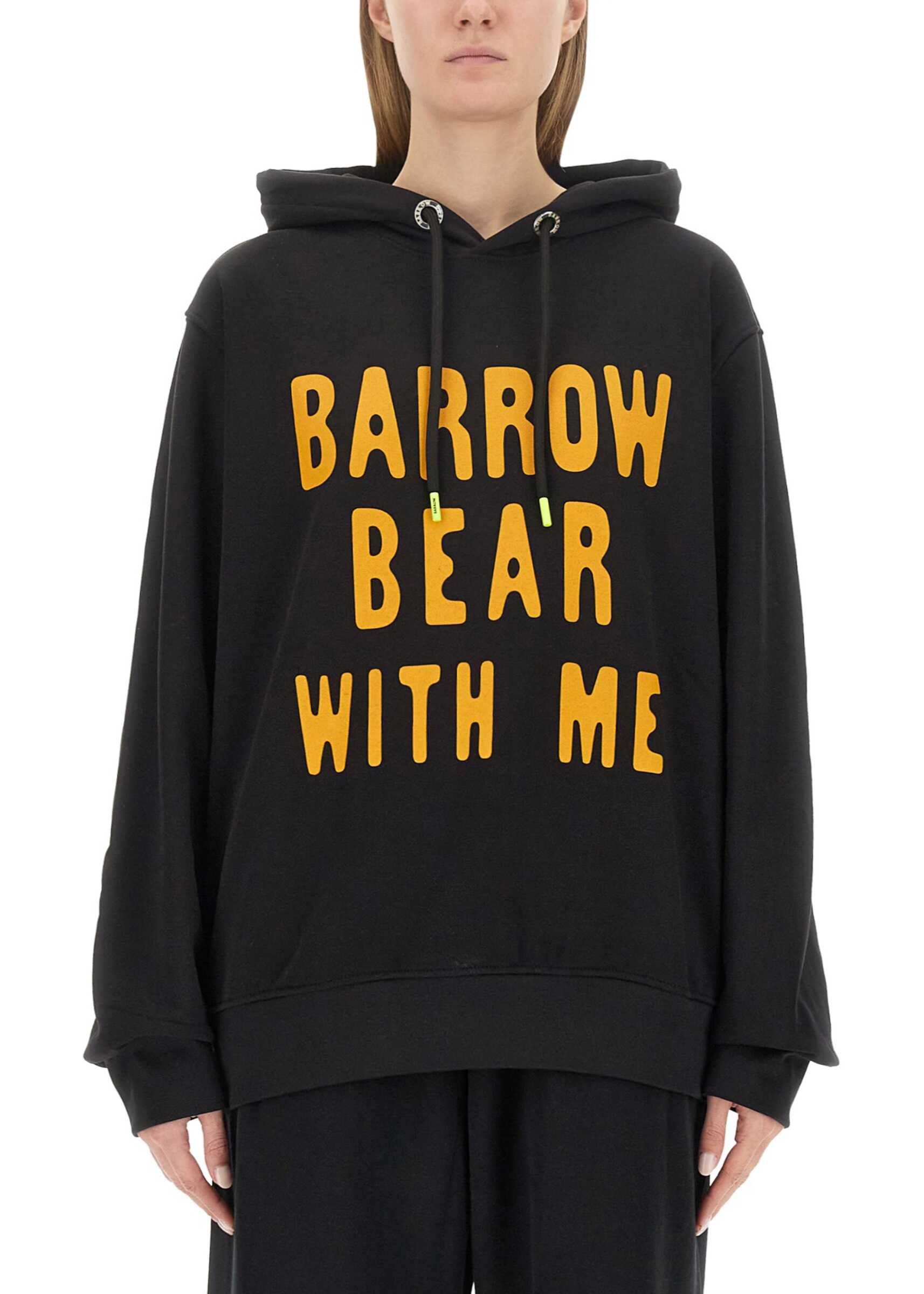 BARROW Sweatshirt With Logo BLACK