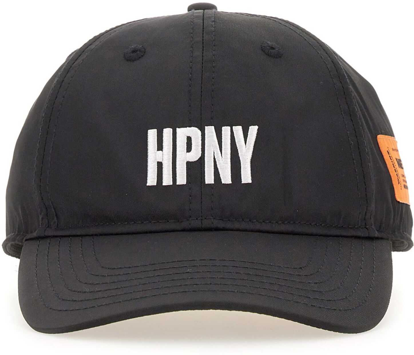 Heron Preston Hat With Hpny Embroidery BLACK