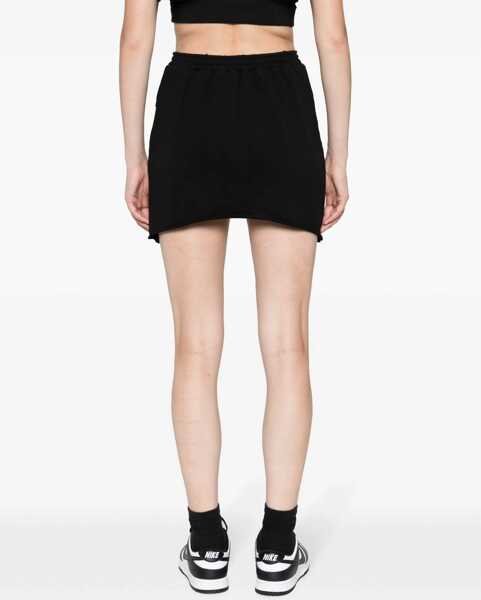 Fuste casual BARROW Cotton Mini Skirt BLACK Femei (BM 12031482) 4