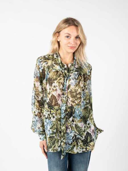 Tricouri Pinko Betsy 1 1U11YJ Zielony Femei (BM 12039033) 3