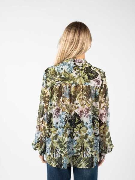 Tricouri Pinko Betsy 1 1U11YJ Zielony Femei (BM 12039033) 4