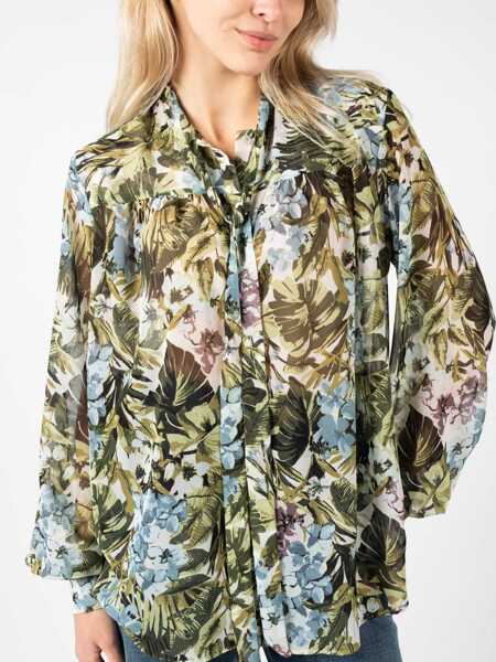 Tricouri Pinko Betsy 1 1U11YJ Zielony Femei (BM 12039033) 6