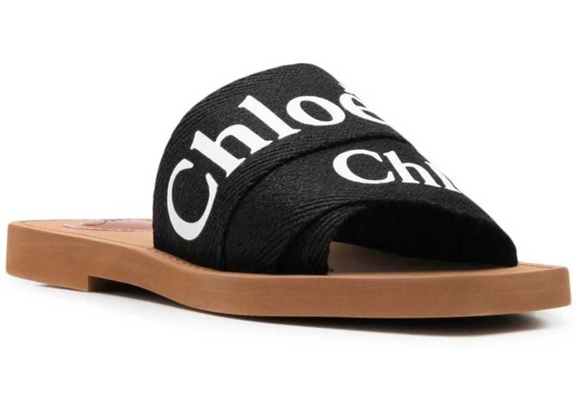 Sandale Chloe Woody Sandals BLACK Femei (BM 12039312) 2