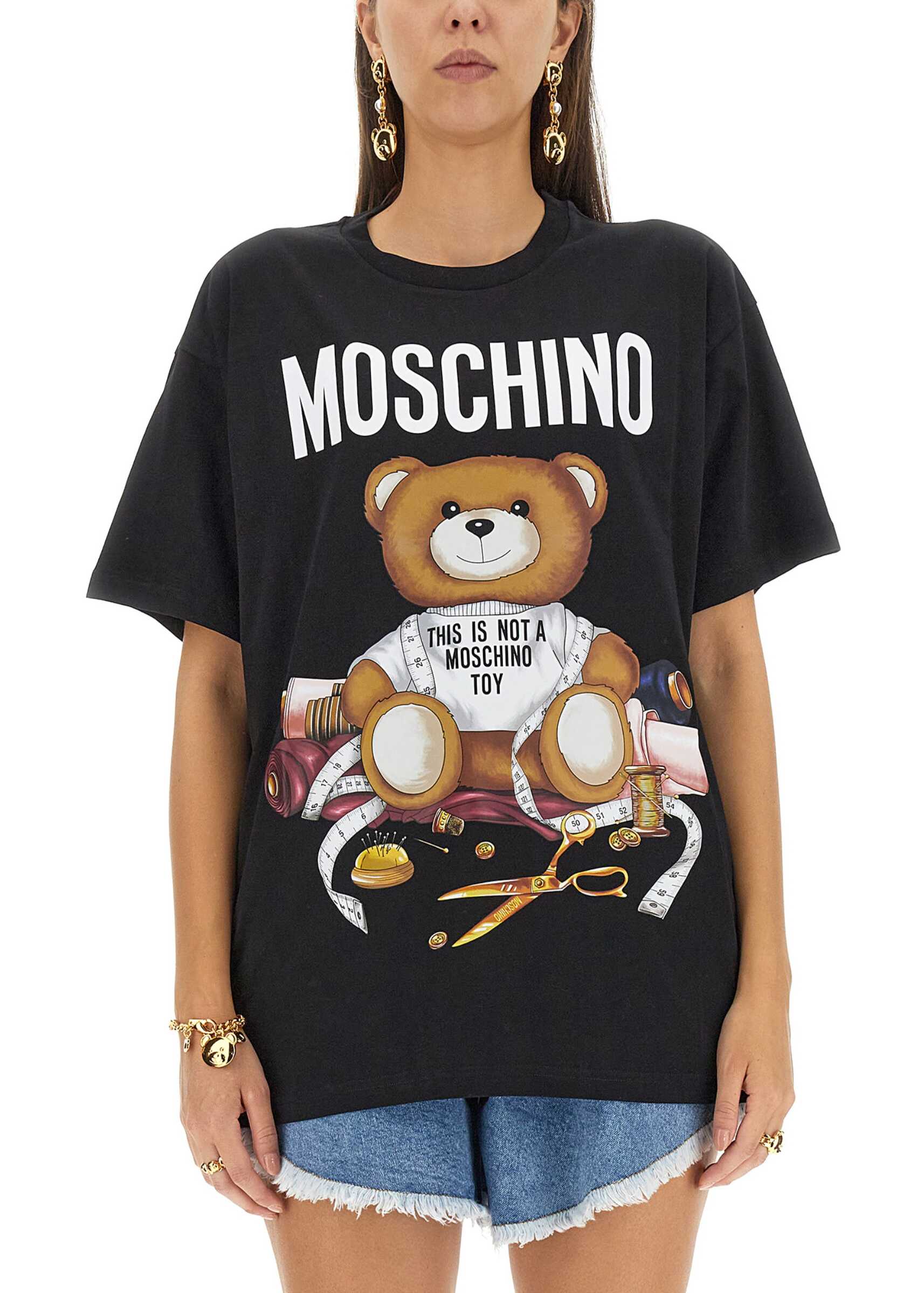 Moschino Teddy Bear T-Shirt BLACK