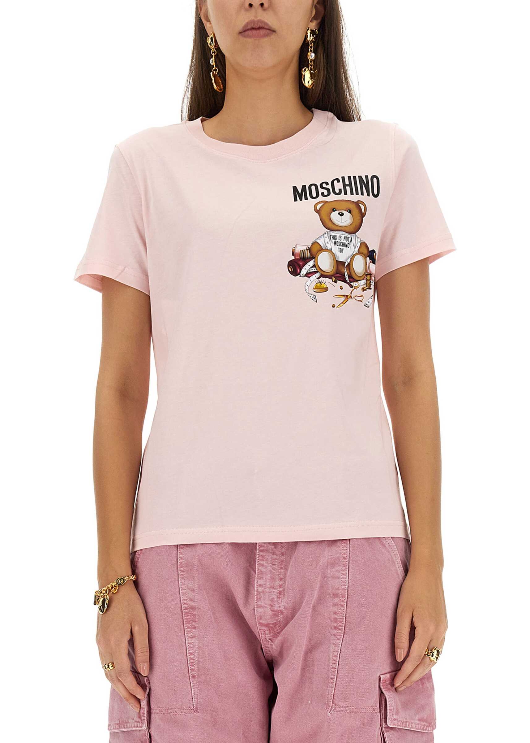 Moschino Teddy Bear T-Shirt PINK