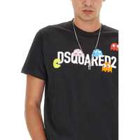 Tricouri DSQUARED2 pentru Barbati - Tricouri DSQUARED2 Dsquared X Pac-Man T-Shirt BLACK Barbati (BM 12045984) - B-mall.ro