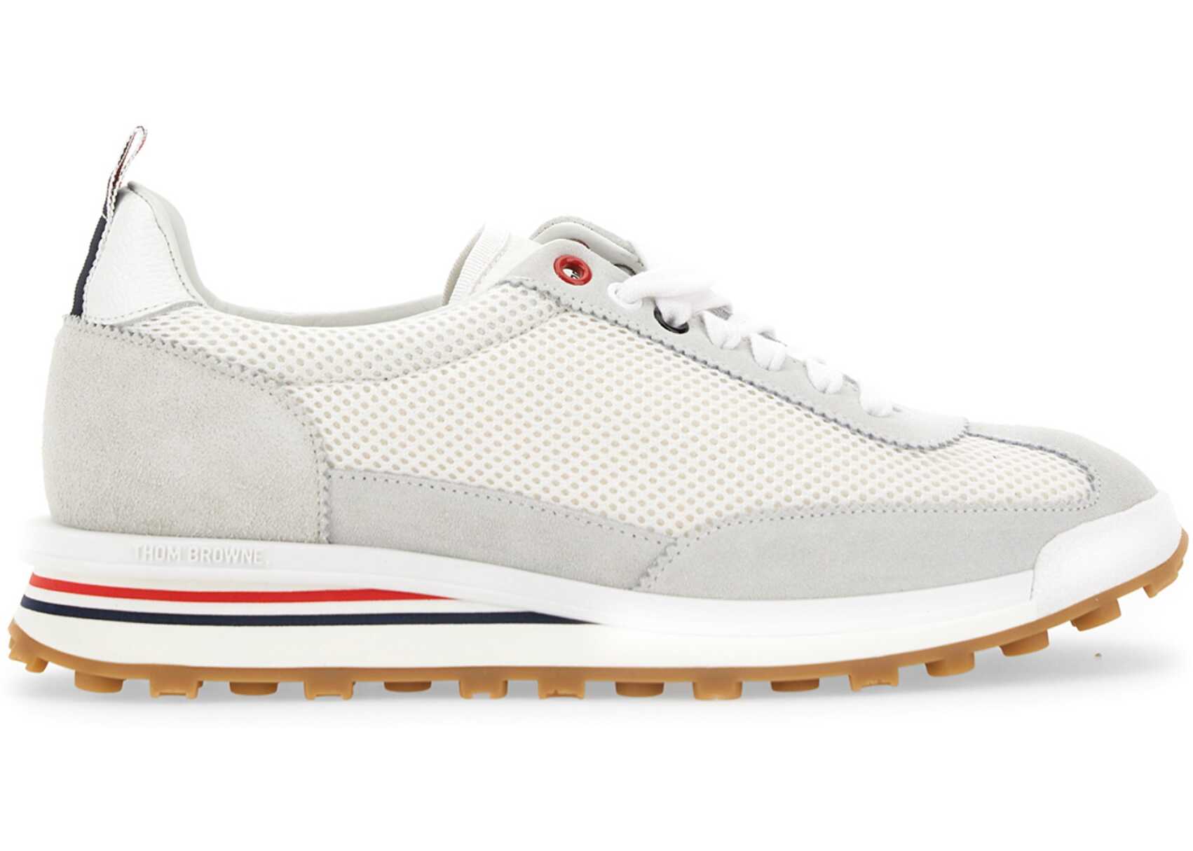 Thom Browne Low-Top Panelled Sneaker WHITE