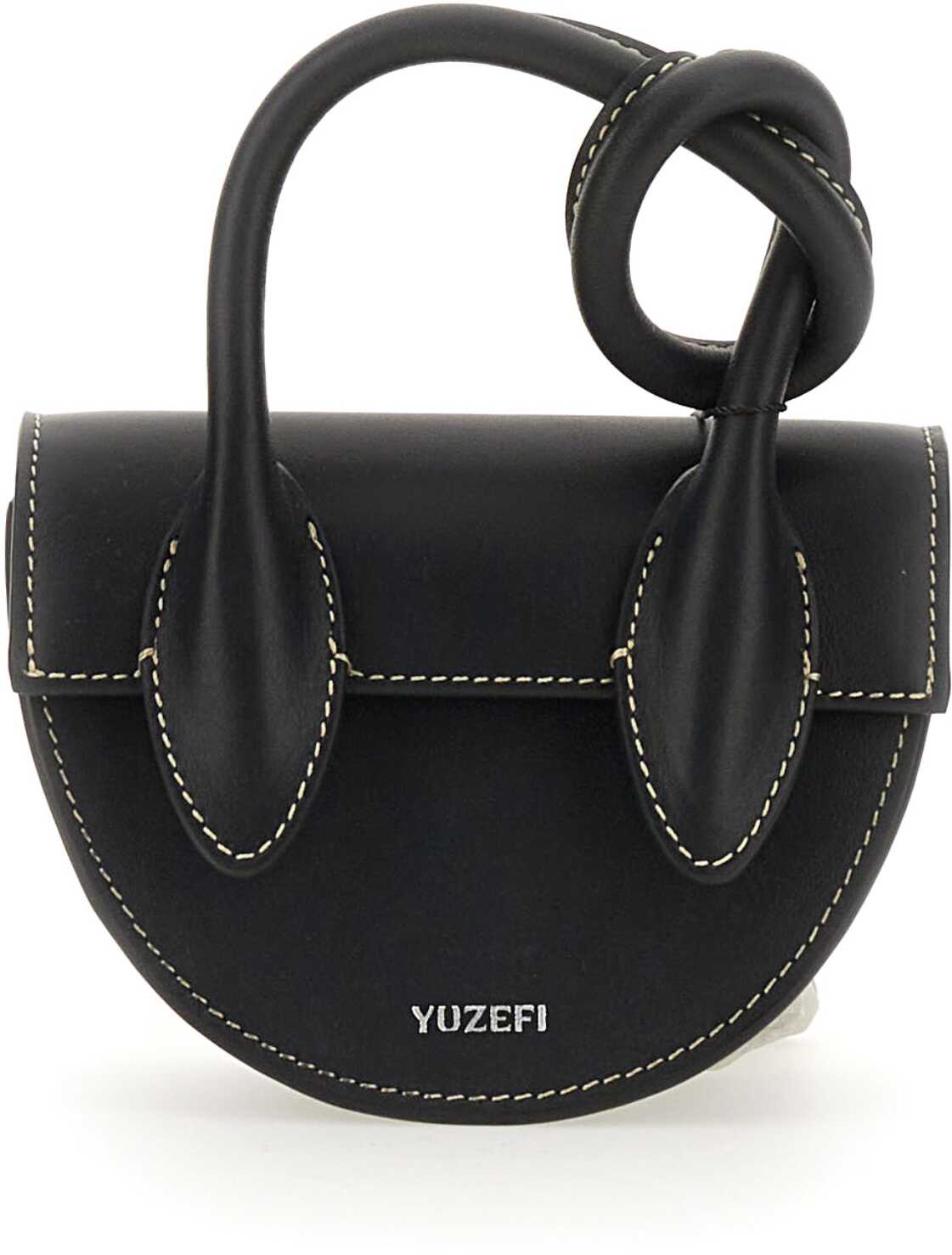YUZEFI Mini Pretzel Bag BLACK
