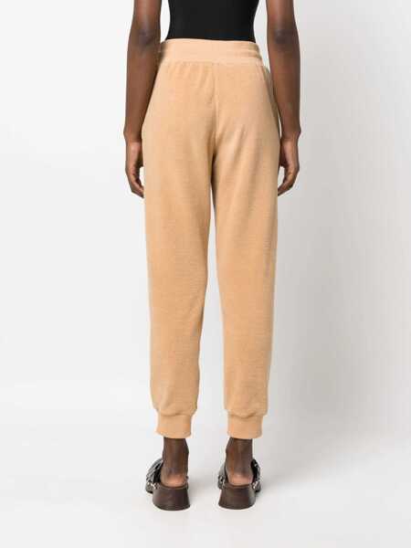 Pantaloni casual Moschino Jogging Pants With Logo BEIGE Femei (BM 12046080) 4