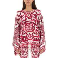 Bluze Majolica Print Blouse Femei