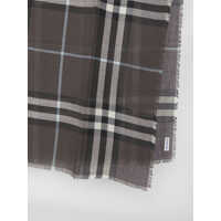 Esarfe Dama - Esarfe Burberry Check Wool Scarf GREEN Femei (BM 12046956) - B-mall.ro