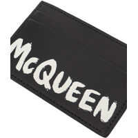 Portofele Alexander McQueen pentru Barbati - Portofele Alexander McQueen Card Holder Black Barbati (BM 12046998) - B-mall.ro