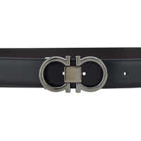 Curele Ferragamo pentru Barbati - Curele Ferragamo Belt NERO/HICKORY Barbati (BM 12055380) - B-mall.ro