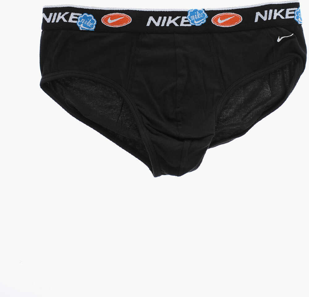 Chiloti Nike Set Of 3 Stretch Cotton Briefs With Logoed Elastic Band Multicolor Barbati (BM 12055434) 2