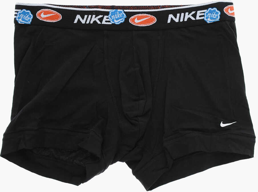 Lenjerie intima Nike Embroidered Solid Color 3 Pairs Of Boxers Set Orange Barbati (BM 12055437) 2