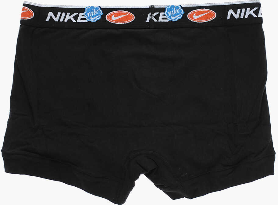 Lenjerie intima Nike Embroidered Solid Color 3 Pairs Of Boxers Set Orange Barbati (BM 12055437) 3