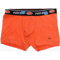 Lenjerie intima pentru Barbati - Lenjerie intima Nike Embroidered Solid Color 3 Pairs Of Boxers Set Orange Barbati (BM 12055437) - B-mall.ro