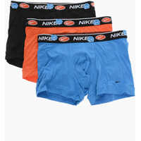 Lenjerie intima Embroidered Solid Color 3 Pairs Of Boxers Set Barbati